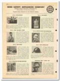 Mine Safety Appliances Company 1950 vintage oil gas catalog oilfield