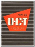 Oil Center Tool Company 1950 vintage catalog oilfield well O-C-T