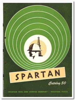 Spartan Tool Service Company 1950 vintage oil gas catalog oilfield