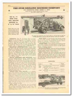Star Drilling Machine Company 1950 vintage oil gas catalog oilfield