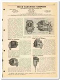 Wico Electric Company 1950 vintage oil gas catalog oilfield magnetos