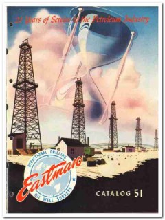 Eastman Oil Well Survey Company 1951 vintage catalog oilfield drilling
