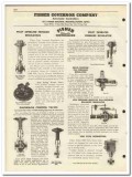 Fisher Governor Company 1951 vintage oil catalog oilfield controllers Fisher Governor Company 1951 vintage oil catalog oilfield controllers