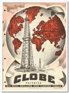 Globe Oil Tools Company 1951 vintage catalog oilfield well drilling