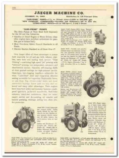 Jaeger Machine Company 1951 vintage oil gas catalog oilfield pumps Jaeger Machine Company 1951 vintage oil gas catalog oilfield pumps