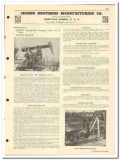 Jensen Brothers Mfg Company 1951 vintage oil catalog oilfield pumping