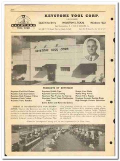 Keystone Tool Corp 1951 vintage oil catalog oilfield valves pistons Keystone Tool Corp 1951 vintage oil catalog oilfield valves pistons