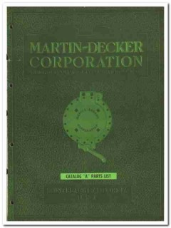 Martin-Decker Corp 1951 vintage oil catalog oilfield instruments gauge Martin-Decker Corp 1951 vintage oil catalog oilfield instruments gauge