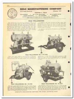 Rolo Mfg Company 1951 vintage oil gas catalog oilfield Wellcheckers Rolo Mfg Company 1951 vintage oil gas catalog oilfield Wellcheckers