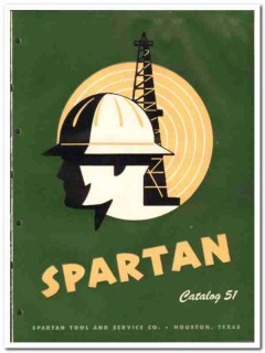 Spartan Tool Service Company 1951 vintage oil gas catalog oilfield