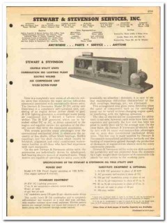 Stewart Stevenson Services Inc 1951 vintage oil gas catalog oilfield