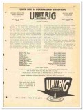 Unit Rig Equipment Company 1951 vintage oil gas catalog oilfield pumps Unit Rig Equipment Company 1951 vintage oil gas catalog oilfield pumps