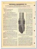 Universal Engineering Company 1951 vintage oil catalog oilfield bits