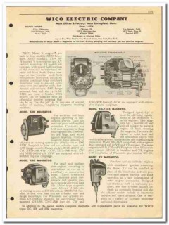 Wico Electric Company 1951 vintage oil gas catalog oilfield magnetos