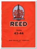 Reed Roller Bit Company 1944 vintage oil catalog oilfield drilling