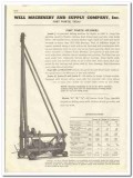 Well Machinery Supply Company 1944 vintage oil catalog field spudders Well Machinery Supply Company 1944 vintage oil catalog field spudders