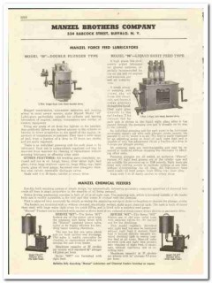 Manzel Brothers Company 1947 vintage oil gas catalog oilfield feeders Manzel Brothers Company 1947 vintage oil gas catalog oilfield feeders