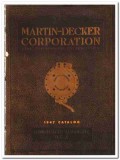 Martin-Decker Corp 1947 vintage oil gas catalog oilfield instruments Martin-Decker Corp 1947 vintage oil gas catalog oilfield instruments