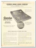 Standco Brake Lining Company 1947 vintage oil catalog field asbestos