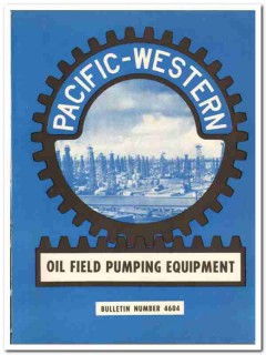 Western Gear Works 1947 vintage oil catalog oilfield Pacific-Western Western Gear Works 1947 vintage oil catalog oilfield Pacific-Western