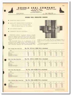 Double Seal Company 1963 vintage oil gas catalog oilfield equipment