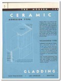 Gladding McBean Company 1948 vintage tile catalog Ceramic Veneer