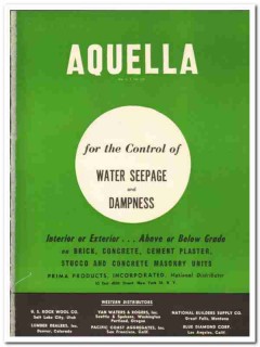 Prima Products Inc 1948 vintage paint catalog waterproofing Aquella Prima Products Inc 1948 vintage paint catalog waterproofing Aquella