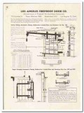 Los Angeles Fireproof Door Company 1948 vintage catalog tin clad Los Angeles Fireproof Door Company 1948 vintage catalog tin clad