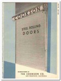 Cookson Company 1948 vintage door catalog steel rolling Cookson Company 1948 vintage door catalog steel rolling