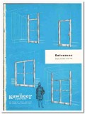 Kawneer Company 1948 vintage door catalog entrances frames trim jambs