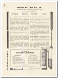 Unique Balance Company 1948 vintage window catalog sash counterbalance