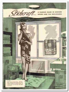 Stich Brothers Inc 1948 vintage bathroom catalog shower tub Stichcraft Stich Brothers Inc 1948 vintage bathroom catalog shower tub Stichcraft