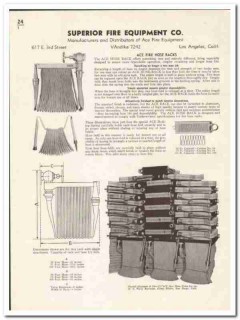 Superior Fire Equipment Company 1948 vintage plumbing catalog Ace hose