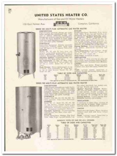 United States Heater Company 1948 vintage heating catalog gas oil