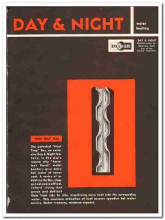 Day Night Mfg Company 1948 vintage heating catalog water gas oil Day Night Mfg Company 1948 vintage heating catalog water gas oil