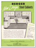 Republic Steel Corp 1948 vintage kitchen catalog cabinets Berger Mfg
