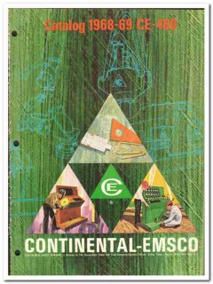 Continental-Emsco Company 1969 vintage oil gas catalog oilfield Continental-Emsco Company 1969 vintage oil gas catalog oilfield