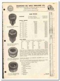 Diamond Oil Well Drilling Company 1969 vintage catalog oilfield bits