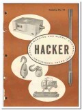 Hacker Machine Supply Company 1969 vintage oil gas catalog oilfield Hacker Machine Supply Company 1969 vintage oil gas catalog oilfield