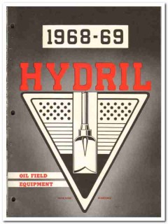 Hydril Company 1969 vintage oil gas catalog oilfield equipment