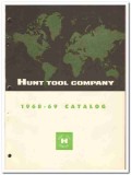 Hunt Tool Company 1969 vintage oil gas catalog oilfield drilling Hunt Tool Company 1969 vintage oil gas catalog oilfield drilling