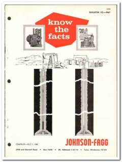 Johnson-Fagg Inc 1969 vintage oil gas catalog oilfield equipment Johnson-Fagg Inc 1969 vintage oil gas catalog oilfield equipment