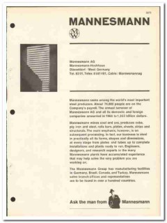 Mannesmann AG 1969 vintage oil gas catalog oilfield pipe casing tubing