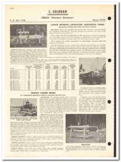 C Goldhan 1967 vintage oil gas catalog oilfield Olfeldausrustungen
