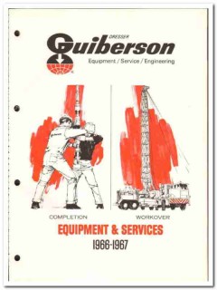 Dresser Industries Inc 1967 vintage oil gas catalog oilfield Guiberson