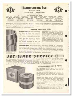 Harrisburg Inc 1967 vintage oil gas catalog oilfield pump piston rods Harrisburg Inc 1967 vintage oil gas catalog oilfield pump piston rods