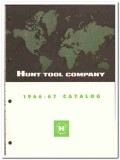 Hunt Tool Company 1967 vintage oil gas catalog oilfield drilling Hunt Tool Company 1967 vintage oil gas catalog oilfield drilling