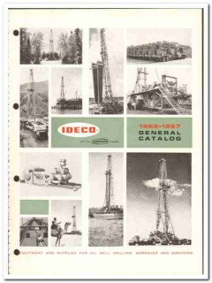 Dresser Industries Inc 1967 vintage oil gas catalog oilfield Ideco