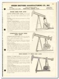 Jensen Brothers Mfg Company 1967 vintage oil gas catalog oilfield pump Jensen Brothers Mfg Company 1967 vintage oil gas catalog oilfield pump