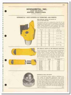Kennametal Inc 1967 vintage oil gas catalog oilfield drilling bits Kennametal Inc 1967 vintage oil gas catalog oilfield drilling bits